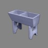 Concrete Laundry Sink